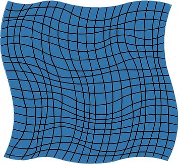Микромозаика Sergio Savino Volo 28x29,7 Blu