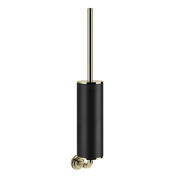 Gessi Venti20 Ершик для унитаза подвесной, черный, фурнитура Brass PVD