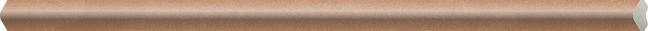 Italon Керамический бордюр Terraviva Spigolo Cannella 1х20 Opaco