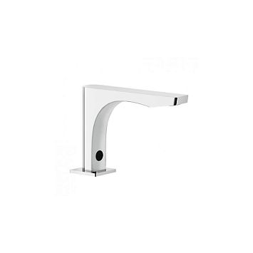 Gessi Rilievo Смеситель для раковины, электронный, с кран-фильтром для регулировки температуры и напора воды, хром