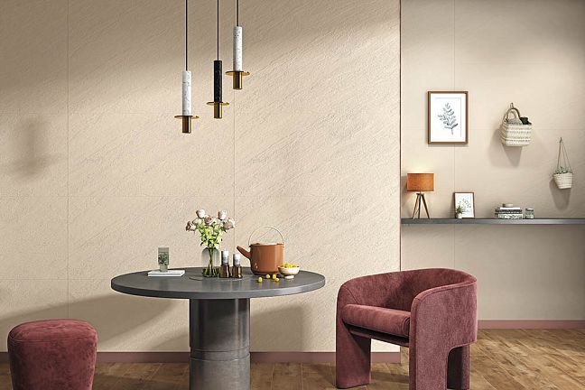 Керамогранит Art&Natura Slate Crema 60x120 см relief matt, full body