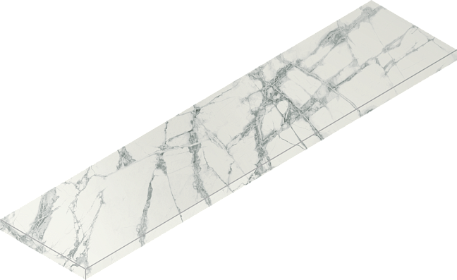 Italon Керамогранитная ступень Charme Deluxe Scalino Ang. SX Invisible 33х120 Cer