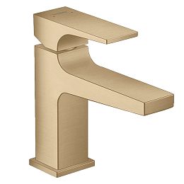 Смеситель для раковины Hansgrohe Metropol на 1 отв, с донным клапаном, излив: 12.7см, цвет: шлифованная бронза купить в Москве: интернет-магазин StudioArdo