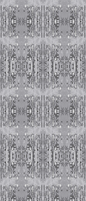 Стеклянная плитка Sicis Vetrite Sight Hanoi 02 B&W 120x280 см