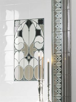 Бордюр Ceramiche Grazia Venice Bordura Fenice Grey Craquele 10x20
