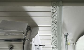 Бордюр Ceramiche Grazia Boiserie Coprispigolo Indaco 1,2x20