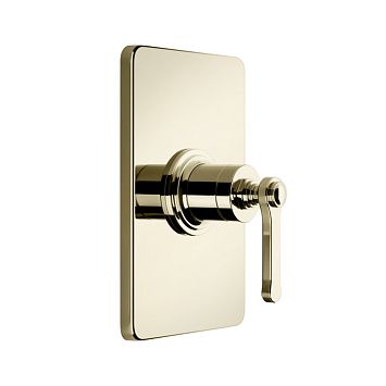 Gessi Venti20 Смеситель встраиваемый, однорычажный, внешняя часть, Brass PVD