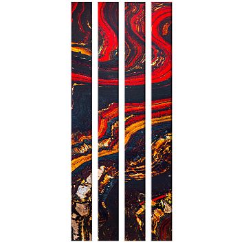 Стеклянный профиль Sicis You Glass  Magma 26,2 x 300 x 6 мм