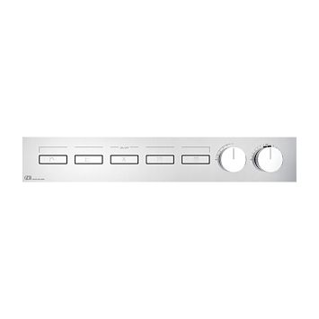 Gessi Hi-Fi Термостат для душа, с включением до 5 источников одновременно (внешняя часть), хром