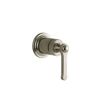 Gessi Venti20 Смеситель встраиваемый, однорычажный, внешняя часть, Finox Brushed Nickel