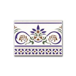 Керамическая плитка Ceramica Ribesalbes Zocalo Cenefa Granada 15x20 купить в Москве: интернет-магазин StudioArdo