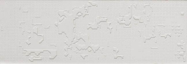 Керамогранит Mutina Bas Relief Cloud Relief Bianco Matt 18x54
