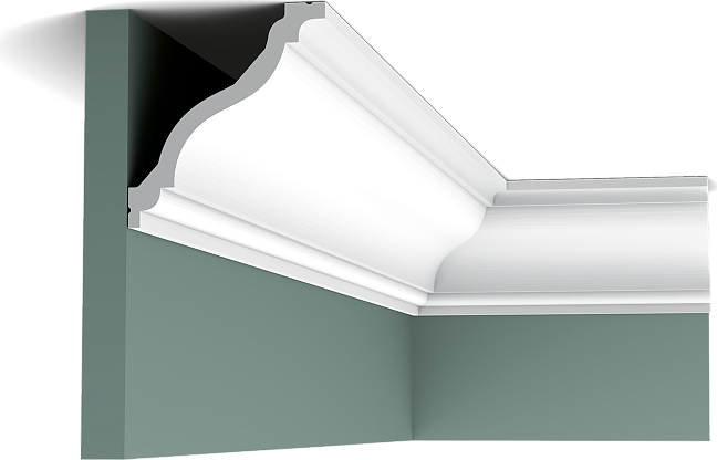 Потолочный карниз Orac Décor C333F гибкий полимер 200,0 x 11,1 x 12,2