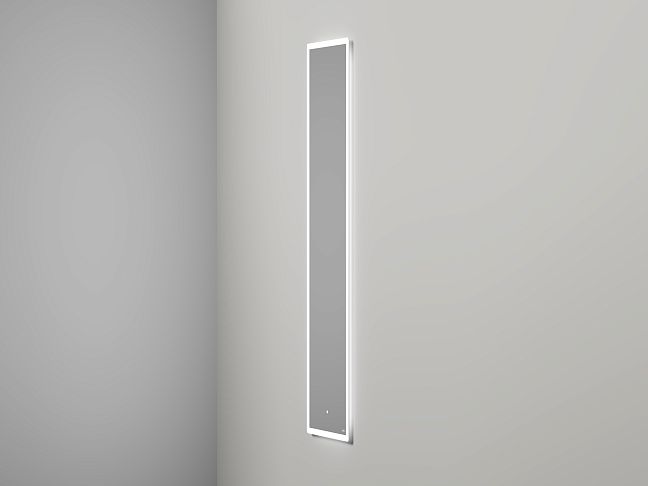 Зеркало для ванной Armonia овальное двойной LED подсветкой 450*1785*25 mm