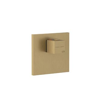 Gessi Rettangolo Встраиваемый термостат для душа, с 1 выходом, (внешние части), Copper PVD