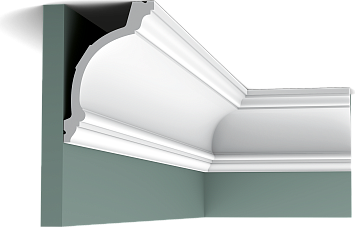 Карниз Orac Décor C217F гибкий полимер 200,0 x 15,6 x 10,3