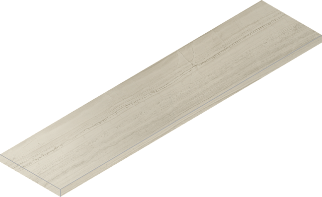 Italon Керамогранитная ступень Charme Advance Scalino Ang. SX Silk 33x120