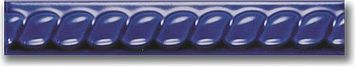 Керамическая плитка Ceramica Ribesalbes Zocalo  Listone Cordoba Azul Valencia 3x20