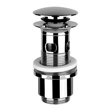 Gessi Автоматический донный клапан Stop Go для раковины c переливом, хром