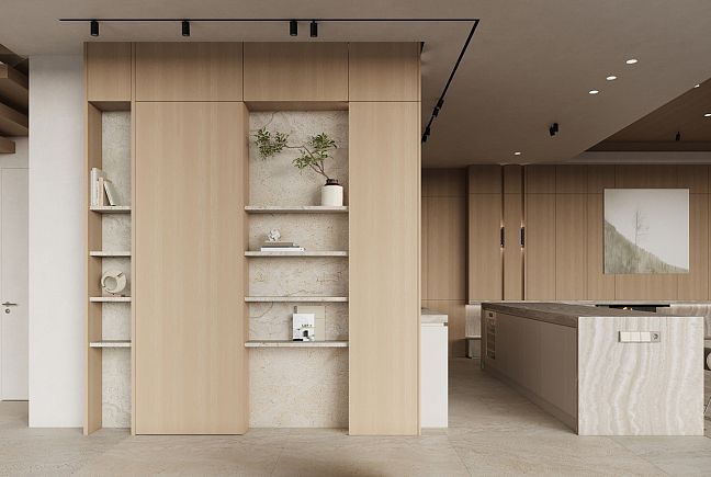 Керамогранит Provenza Unique Travertine Minimal  Cream Naturale 120x120