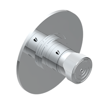 Ручка регулировки THG Zoom.5 с круглой накладкой для термостата THG, арт.5100A 1/2" и 5200A 3/4"