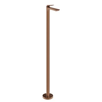 Gessi Ventaglio Внешняя часть напольного смесителя для раковины, Copper Brushed PVD