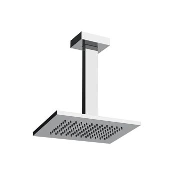 Gessi Rettangolo Верхний душ для потолочного крепления 216x140мм, высота 270мм, хром