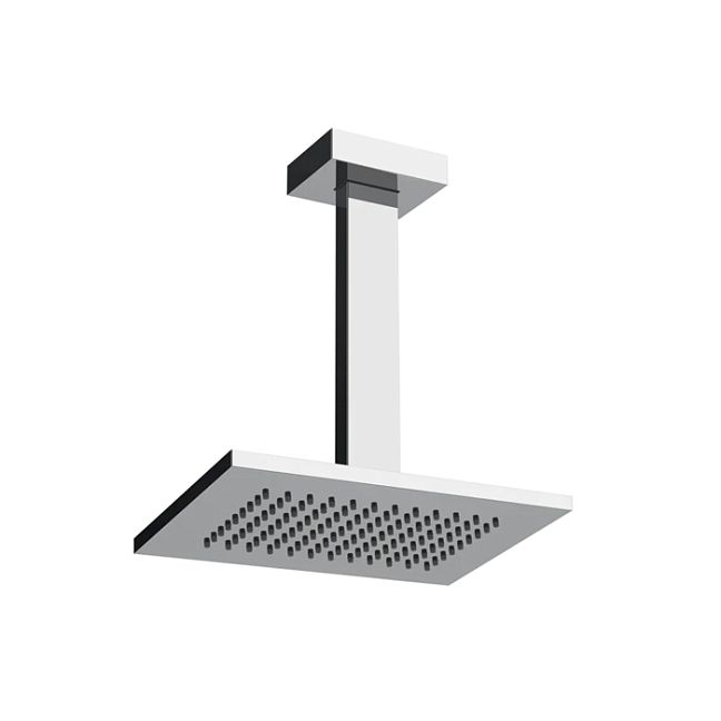 Gessi Rettangolo Верхний душ для потолочного крепления 216x140мм, высота 270мм, хром