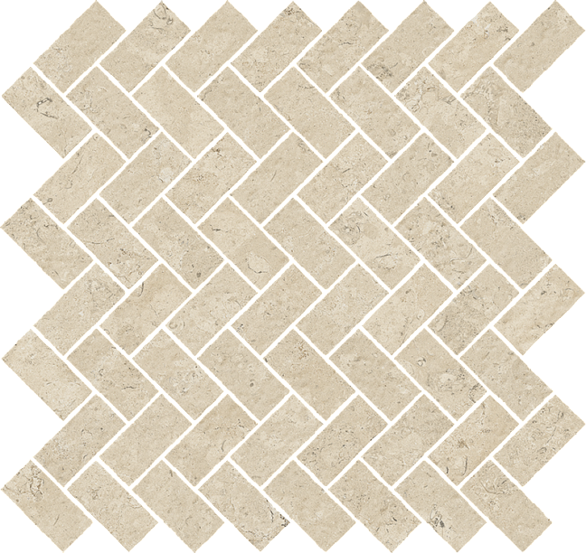 Italon Керамогранитная мозаика Status Ivory Cross 31,5x29,7x0,9 Матовая