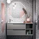 Комплект мебели Oasis Profilo Cemento lacquered 120x38x200см купить в Москве: интернет-магазин StudioArdo