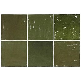 Equipe Керамическая плитка La Riviera Botanical Green 13,2х13,2x0,83 купить в Москве: интернет-магазин StudioArdo