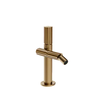 Gessi Incastri Смеситель для биде, с донным клапаном, цвет 726 Warm Bronze Brushed PVD