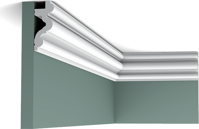 Карниз Orac Décor C324 AUTOIRE пуротач 200,0 x 3,4 x 8,3