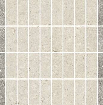 Italon Керамогранитная мозаика Aura Stone White Streets 28,3x29x0,9 Матовая