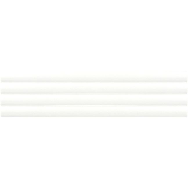 Плитка Equipe Costa Nova Onda White Glossy 5x20 см