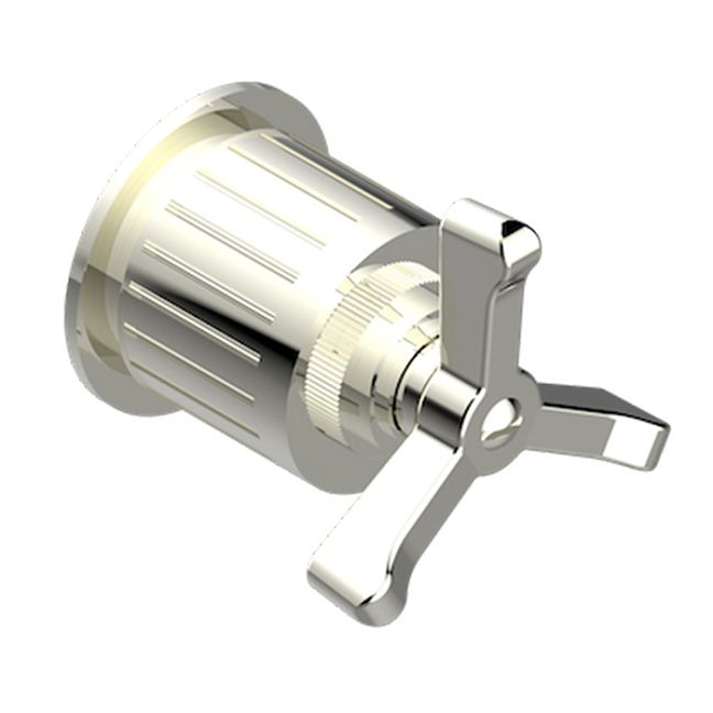 THG Hamptons Запорный вентиль, встраиваемый в стену, внешняя часть, цвет: Polished nickel