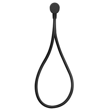 Gessi Hi-Fi Душевой магнитные комплект, состоящий из вывода воды, держателя, Darkflex шланга 1,50 м и лейки, Black XL