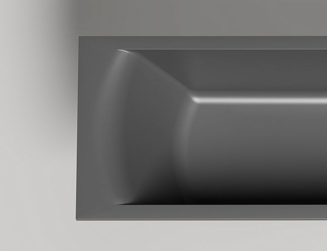 Ванна встраиваемая Cascata KIT 180x80
покраска по RAL полностью