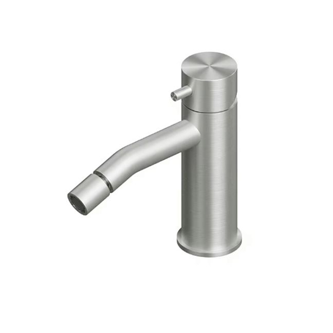 QuadroDesign Source 1235AS Смеситель для биде на 1 отверстие, цвет brushed stainless steel