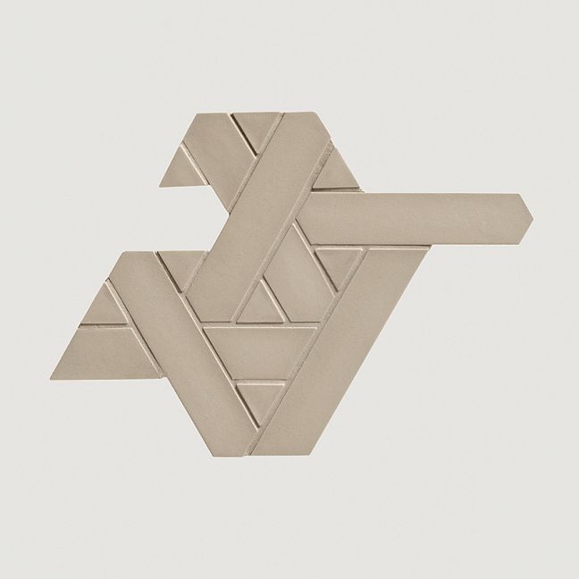 Mutina Керамогранит Weaving San Jiao Grey 42,9x30,3 Matt