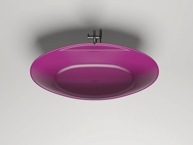 Ванна отдельностоящая Diva 178x85 покраска по RAL полностью