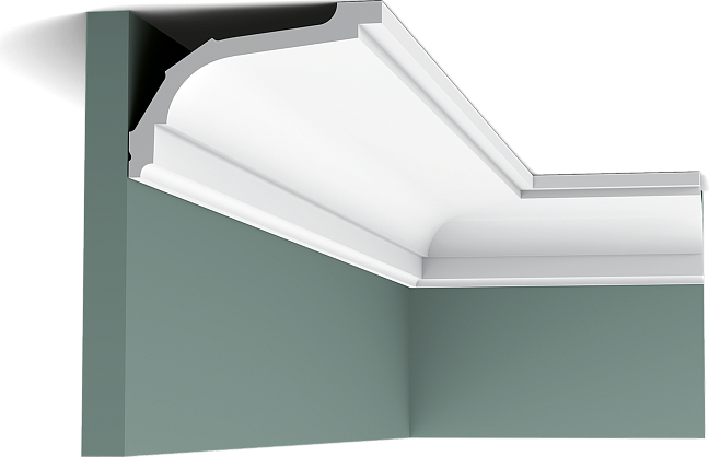 Потолочный карниз Orac Décor C220F гибкий полимер 200,0 x 11,6 x 7,6