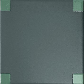 Mutina Керамическая плитка Homage to the Square Dot Evergreen 15x15x0,9