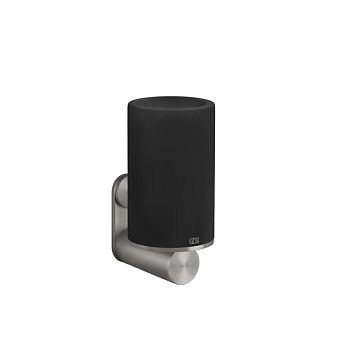 Gessi 316 Стакан настенный, черный/steel brushed