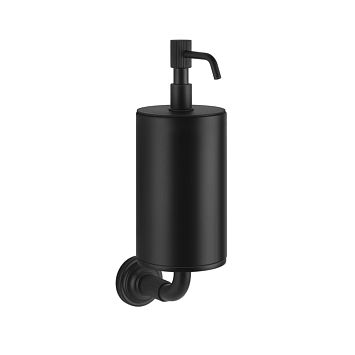 Gessi Venti20 Дозатор для жидкого мыла подвесной, черный, фурнитура черный матовый