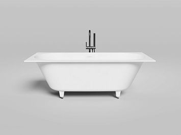 Ванна встраиваемая Ornella AXIS Kit 170x75 
покраска по RAL полностью