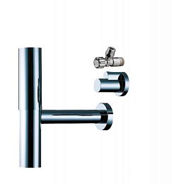 Набор Hansgrohe Flowstar сифон + 2 угловых вентиля с декор. Накладками, цвет: хром купить в Москве: интернет-магазин StudioArdo