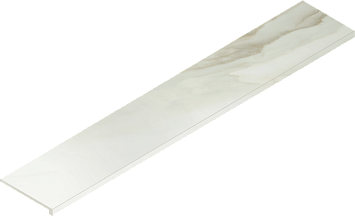 Italon Керамогранитная ступень Charme Advance Scalino Front Cremo 33x160