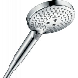 Ручной душ Hansgrohe Raindance Select S 120 3jet, 3 режима струи, цвет: хром купить в Москве: интернет-магазин StudioArdo