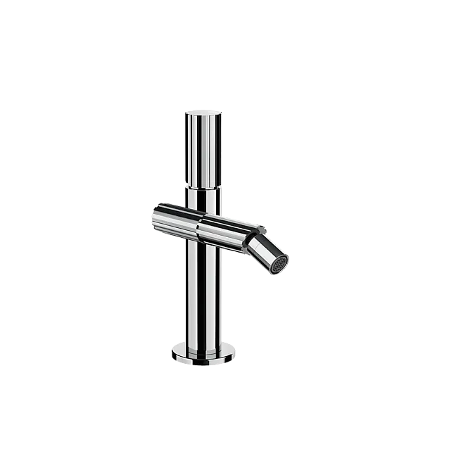 Gessi Incastri Смеситель для биде, с донным клапаном, цвет 031 Chrome